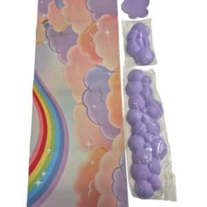SET ALFOMBRILLA Y RESPOSAMUÑECAS MAMGASNAKE CLOUD