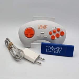 CONSOLA RETRO BLAST + MANDO + CABLE