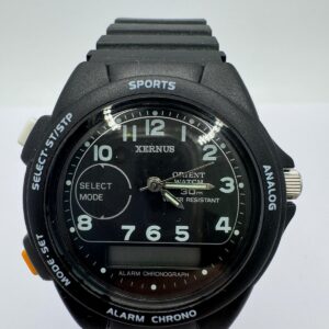 RELOJ ANA/DIGI XENUS ORIENT WATCH CORREA NEGRA