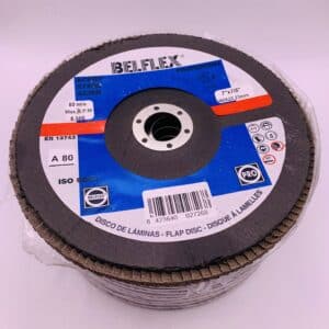 SET DE 9 DISCOS DE PULIR BELFLEX 7"x7/8" *A ESTRENAR*