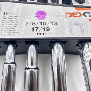 JUEGO DE 6 LLAVES TUBO DEXTER 7/8/10/13/1/19 A ESTRENAR