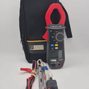 PINZA AMPERIMETRICA CHAUVIN ARNOUX F201 600V + FUNDA + ACC