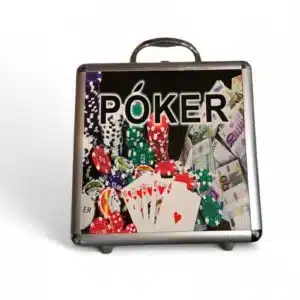 MALETIN JUEGO DE MESA POKER