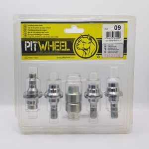 PITWHEEL TORNILLOS SEGURIDAD UNIVERSALES PARA LLANTAS REF 09 *A ESTRENAR