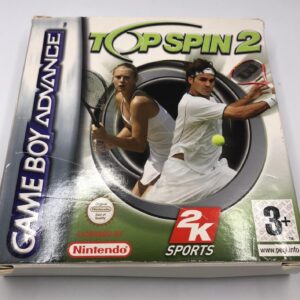 VIDEOJUEGO GAME BOY ADVANCE TOP SPIN 2 + CAJA