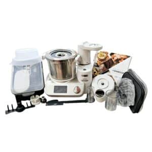 ROBOT DE COCINA KENWOOD CHEF PLUS COOK EASY PLATINUM + ACC + CAJA