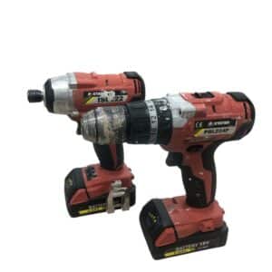 KIT DE TALADRO ATORNILLADOR Y TALADRO STAYER PBL224P-ISL222+4 BATERIAS+CARGADOR+ MALETIN