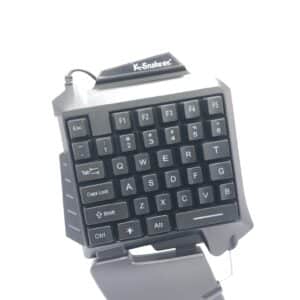 TECLADO ERGONOMICO PARA VIDEOJUEGOS CON CABLE K-SNAKE MOG G92 + CAJA