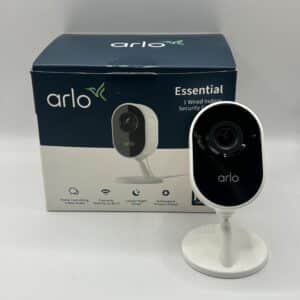 CAMARA DE VIGILANCIA ARLO ESSENTIAL CON CAJA COMPLETA