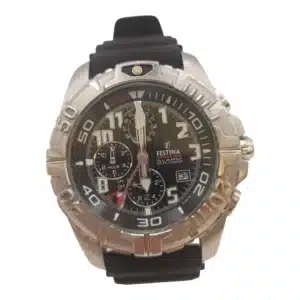 RELOJ FESTINA CHRONO BIKE 16095 AZUL CON CORREA NEGRO