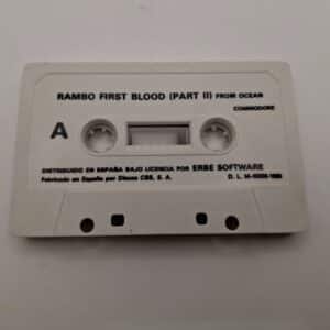 VIDEOJUEGO COMMODORE  RAMBO FIRST BLOOD PART II