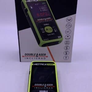 MEDIDOR LASER METRICA DOUBLE LASER 50M+CAJA Y FUNDA