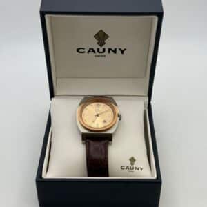 RELOJ DE PULSERA CAUNY + CAJA