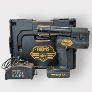 PRENSADORA REMS 576006 AKKU PRESS 22V EDICION LIMITADA + MALETIN + CARGADOR