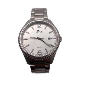 RELOJ LOTUS 18299 ESFERA PLATEADA CORREA ACERO