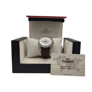 RELOJ TISSOT CRONOGRAFO T035627-A AUTOMATICO CRISTAL ZAFIRO + CAJA + DOCUMENTACION