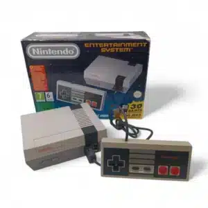 NINTENDO NES CLASSIC MINI + CAJA + MANDO