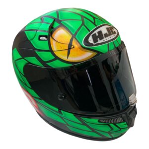 CASCO PARA MOTO GREEN MAMBA HJC RPHA 10TALLA XS