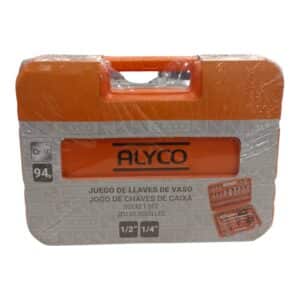 JUEGO DE LLAVES DE VASO ALYCO 94 PIEZAS + MALETÍN