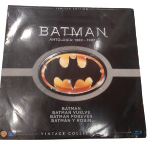 PACK DE 4 BLU RAYS DE BATMAN ESTILO VINILO EDICION LIMITADA