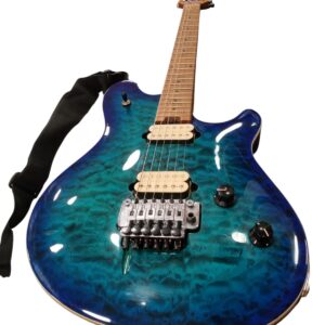 GUITARRA ELECTRICA EVH WOLFGANG SPECIAL QM BAKED + FUNDA
