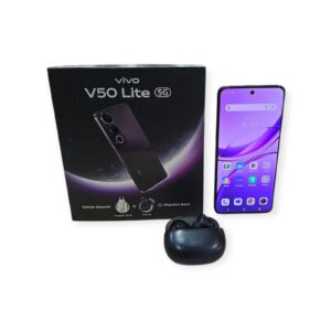 MOVIL VIVO V50 LITE 5G 256GB 8GB + CAJA + AURICULARES + FUNDA