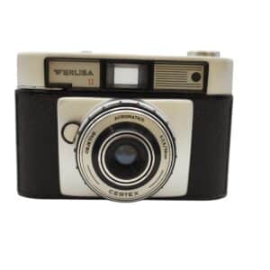 CAMARA VINTAGE WERLISA 2 50MM 7.5 CERTEX + FUNDA (DECORATIVA)