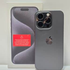 IPHONE 15 PRO 128GB BAT 89% + CAJA + CABLE