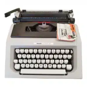 MAQUINA DE ESCRIBIR OLIVETTI LETTERA 40 (DECORATIVA)