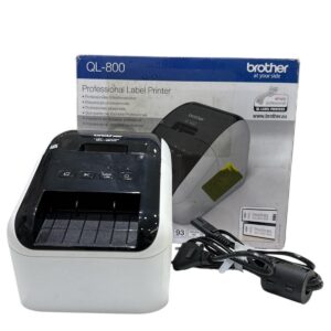 IMPRESORA DE ETIQUETAS BROTHER QL-800 + CAJA