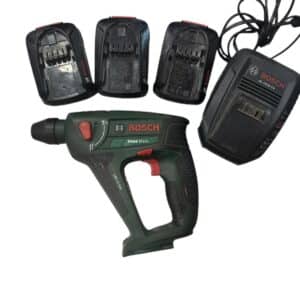 MARTILLO PERCUTOR A BATERIA BOSCH UNEO MAXX + CARGADOR + 3 BATERIAS