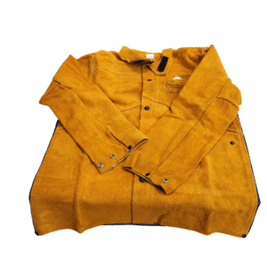 CHAQUETA DE SOLDADURA WELDAS GOLDEN BROWN TALLA L *A ESTRENAR*