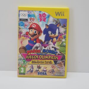 VIDEOJUEGO  MARIO Y SONIC JUEGOS OLIMPICOS LONDON 2012 PARA WII