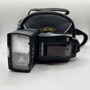 FLASH OLYMPUS FS-FL50R CON FUNDA