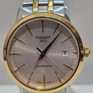 RELOJ TISSOT T129407A ESFERA BLANCA/CORREA METAL
