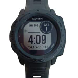 SMARTWATCH GARMIN INSTINCT SOLAR MIL-STD-B10G + CABLE