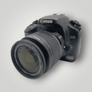 CAMARA REFLEX DIGITAL CANON EOS 450D + 18-55MM + CARGADOR + 2BATERIAS