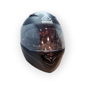 CASCO DE MOTO INTEGRAL ACERBI TALLA S NEGRO + BOLSA