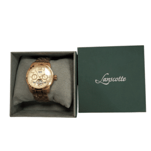 RELOJ AUTOMATICO LANSCOTTE 316L +CAJA * A ESTRENAR*