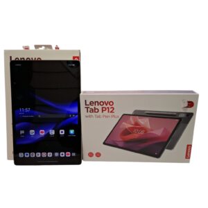 TABLET LENOVO TAB P12 8/128GB + CAJA COMPLETA + FUNDAS Y TECLADO