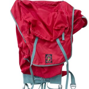 MOCHILA ACAMPADA SERVAL VINTAGE ROJA