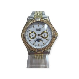 RELOJ CABALLERO DUWARD AQUASTAR CORREA ACERO PLATEADO/ DORADO
