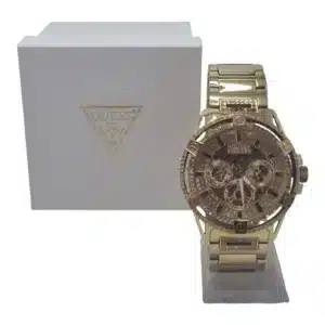 RELOJ GUESS GW0497G2 DORADO + CAJA