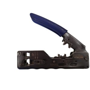 VCELINK GJ671BL CRIMPADORA RJ45 PASANTE PROFESIONAL PARA CONECTOR RJ45, RJ12, RJ11