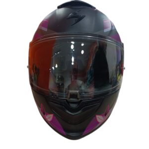 CASCO DE MOTO SCORPION 1400 AIR MORADO XS 54CM MUJER + FUNDA