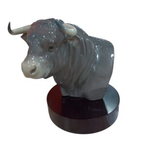 FIGURA CERAMICA LLADRO CABEZA TORO 5545