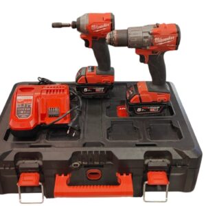 PACK MILWAUKEE TALADRO M18 FPD2 + ATORNILLADO DE IMPACTO M18FID2 + CARGADOR + CAJA
