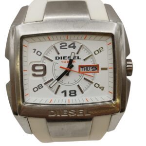 RELOJ DIESEL DZ-4286 CUADRADO BLANCO