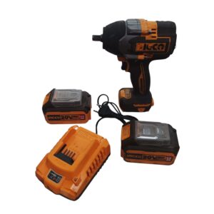 LLAVE DE IMPACTO INGCO CIWLI2085 CON DOS BATERIAS + CARGADOR CON MALETIN