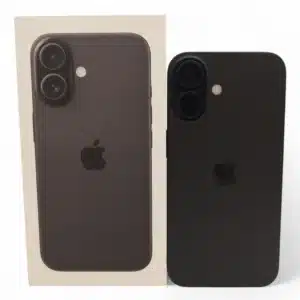 IPHONE 16 128GB (BATERIA 100%) NEGRO + CABLE + CAJA